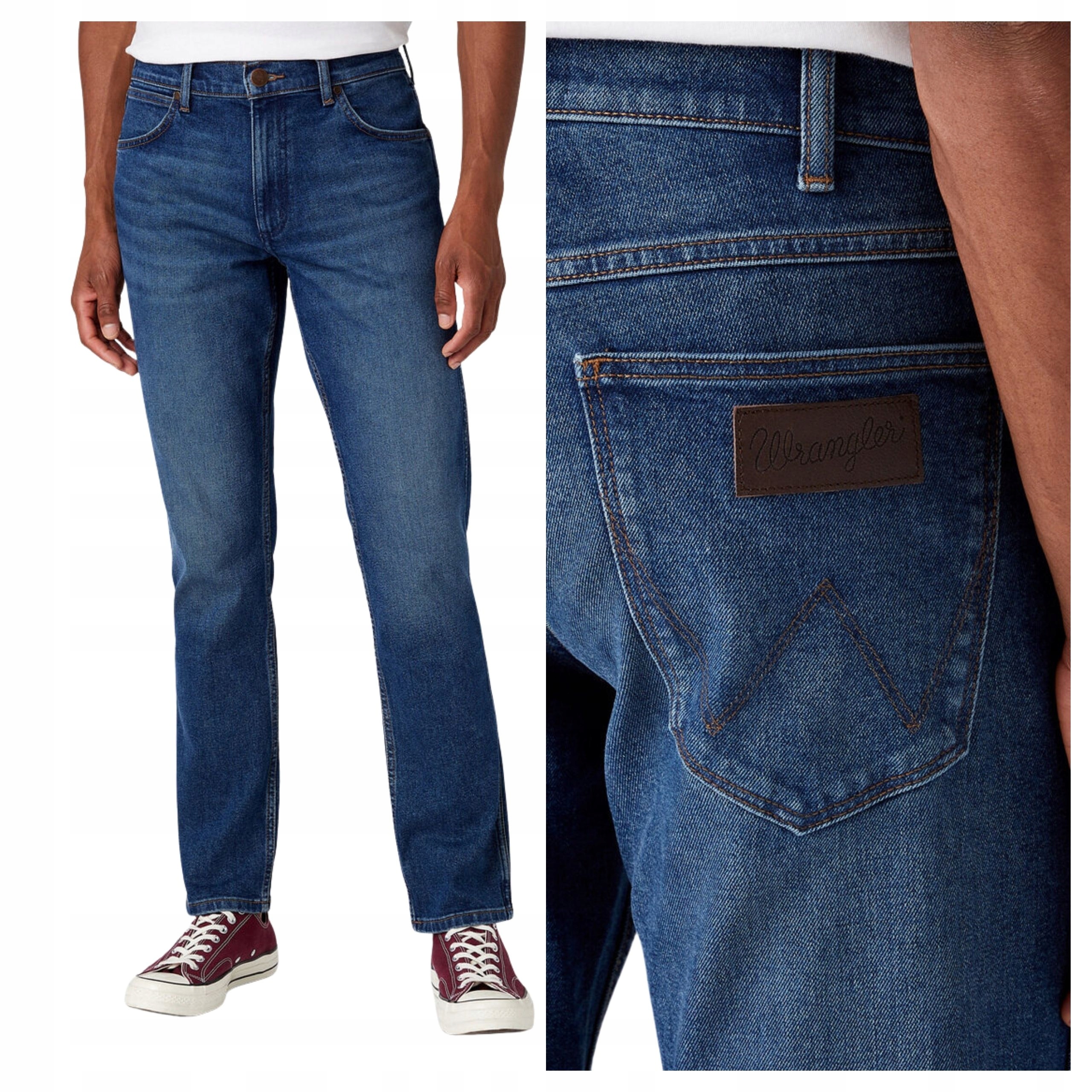 Wrangler Greensboro W32 L36 Pánské džíny rovného střihu