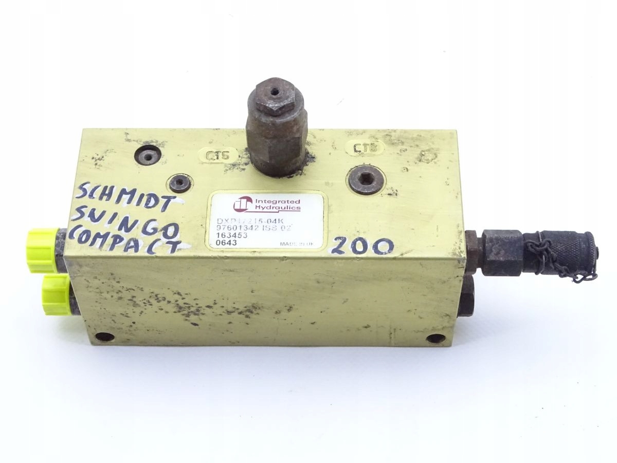 DXP17215-04K - SCHMIDT SWINGO ГІДРАВЛІЧНИЙ КЛАПАН СПЛІТТЕР БЛОК