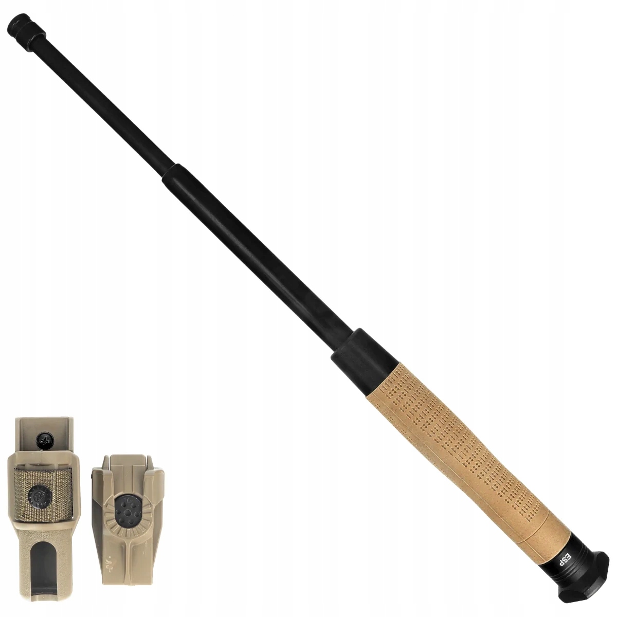 Tvrzená teleskopická tyč Esp Easy Lock 18'' obušek s otočným pouzdrem