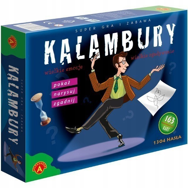 KALAMBURY DUŻE GRA IMPREZOWA 1304 HASŁA ALEXANDER