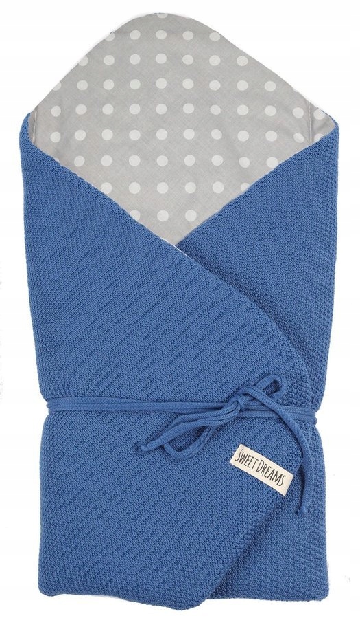 ROŻEK NIEMOWLĘCY TKANY BAWEŁNA 75x75cm JEANS Rodzaj rożek