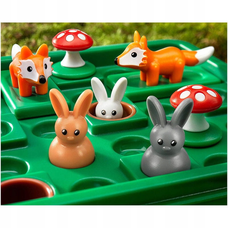 SMART GAMES Gra planszowa Hop do Norki 7+ PL Seria Smart Games