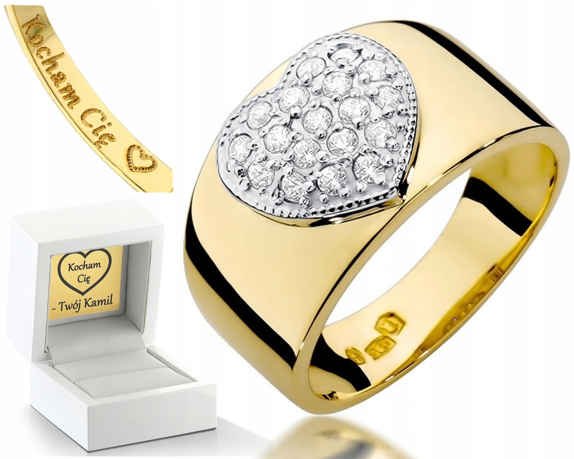 Prstýnek S Briliantem Srdce 0,26 Ct Obchod Zlato