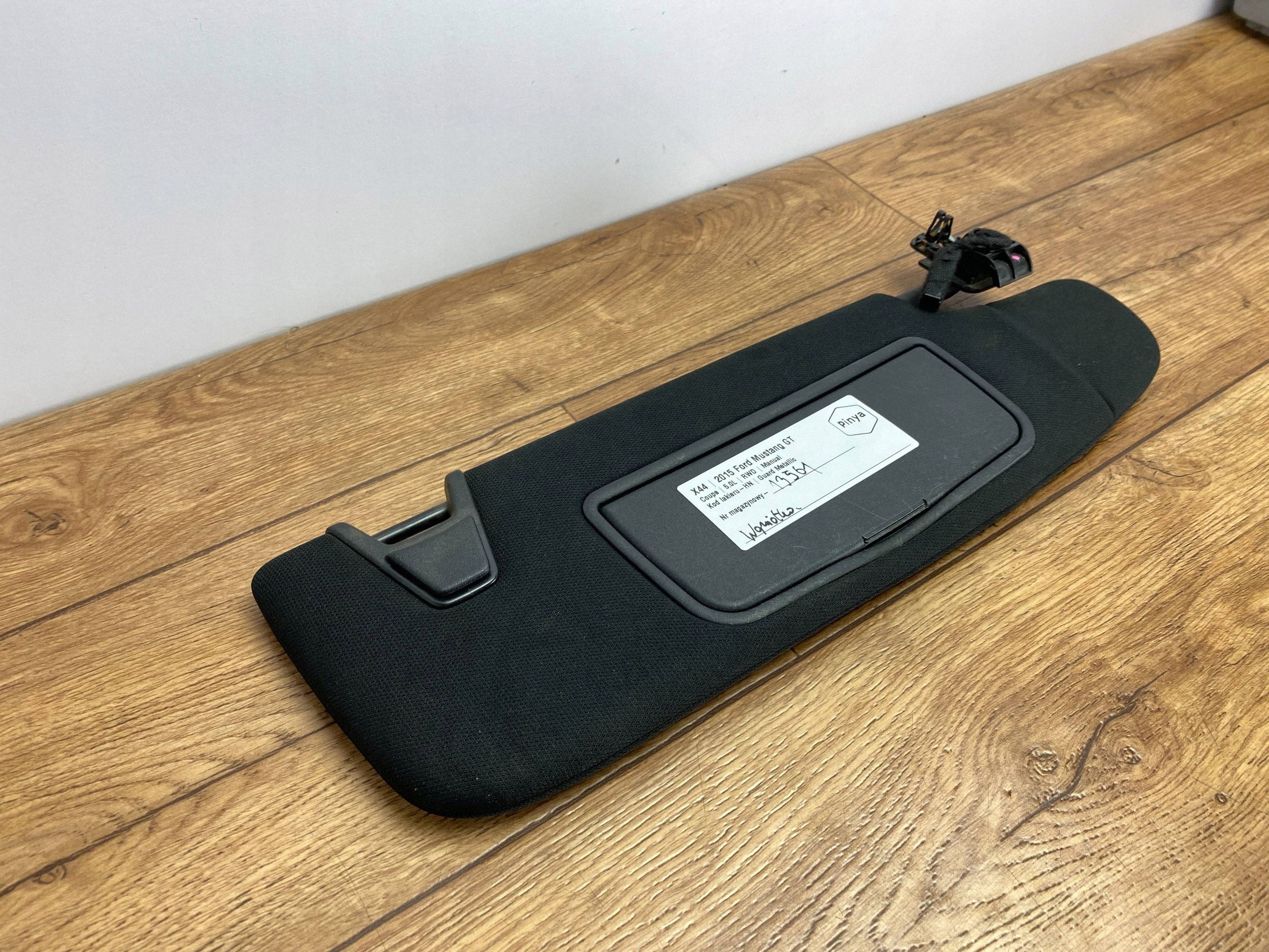cover przeciwsloneczna visor Ford Mustang VI 2015+