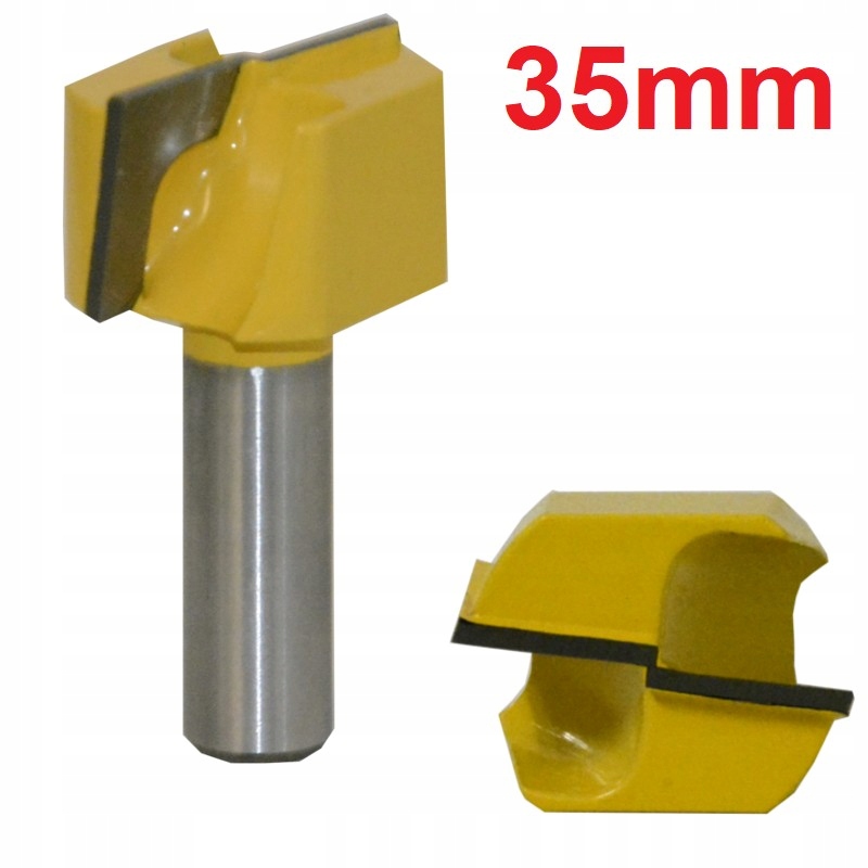 Frez VHM do planowania 35 mm / 12.7 mm drewno mdf