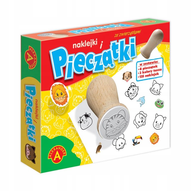 

Pieczątki i Naklejki ze Zwierzątkami