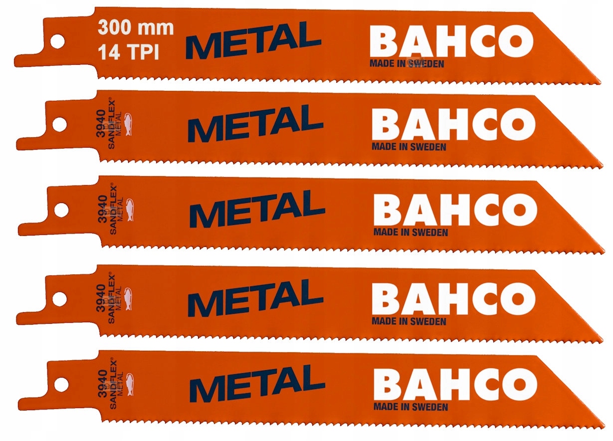 BAHCO 3940 BRZESZCZOT DO METALU 300 mm 14 TPI