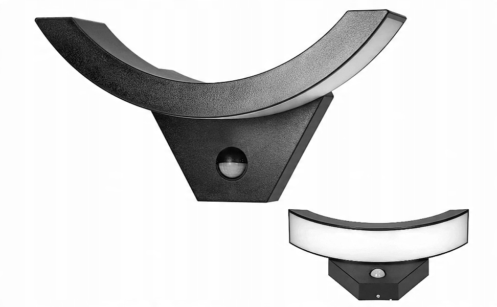 

Kinkiet Lampa Ogrodowa Spinel z Czujnik Ruchu 10W
