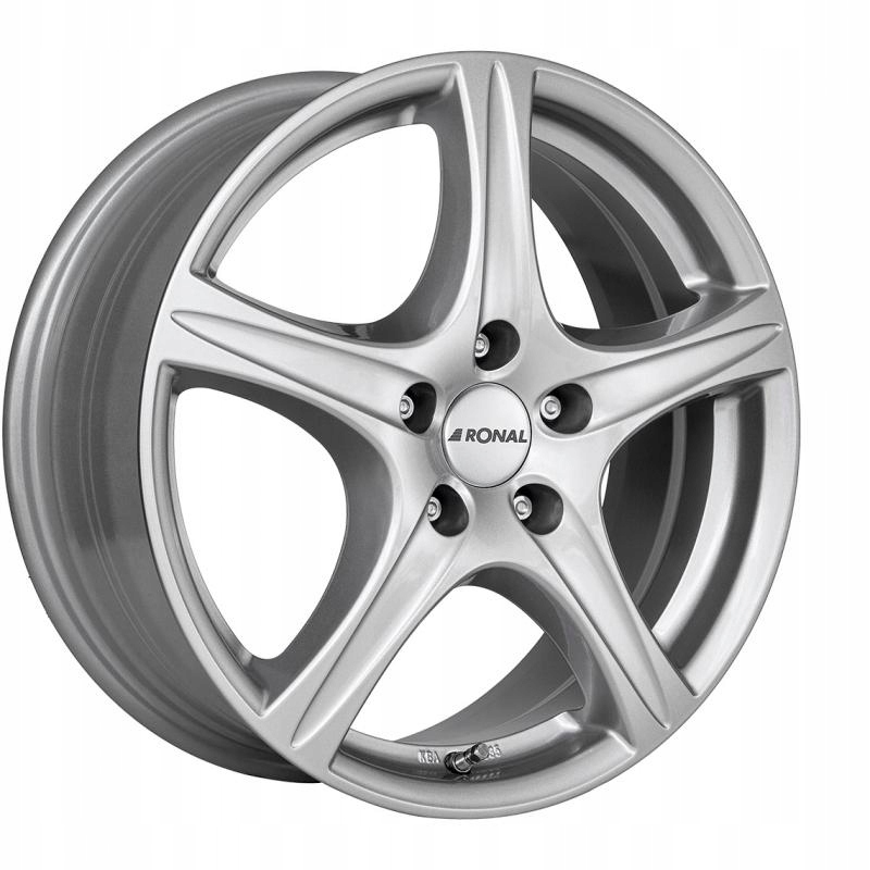 4x 18" 5x108 ET40 nowe felgi RONAL R56 KRISTALLSILBER