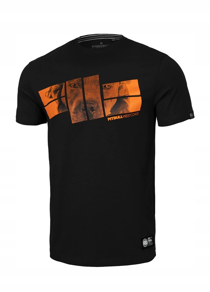 

Koszulka t-shirt Pitbull Orange Logo r. L
