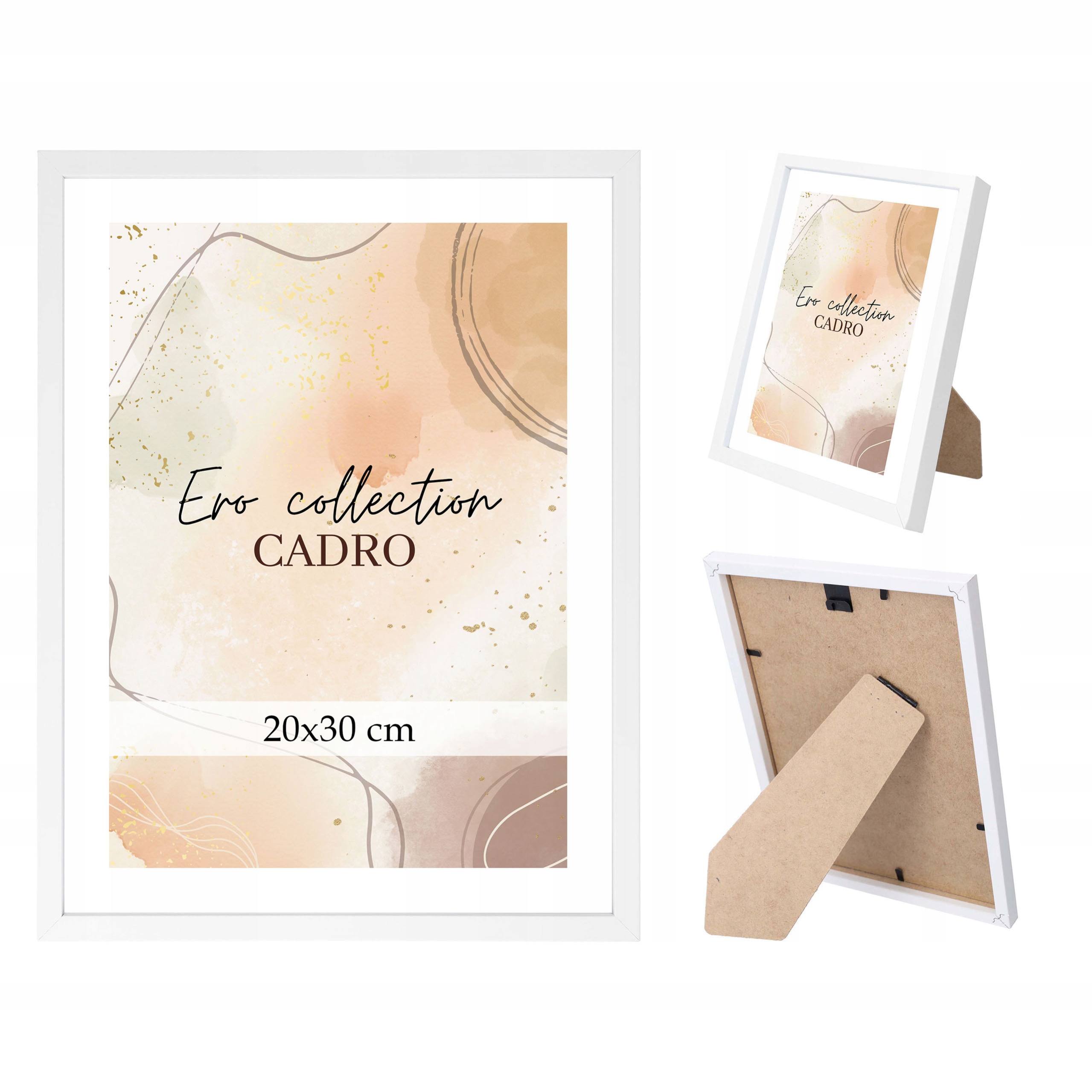 

Ramka Na Zdjęcia 20x30 ramki biała stojąca z nóżką