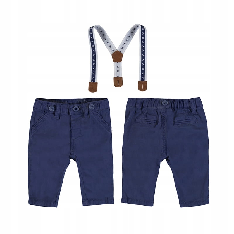 

Mayoral 1571 Spodnie Z Szelkami Chrzest r.75