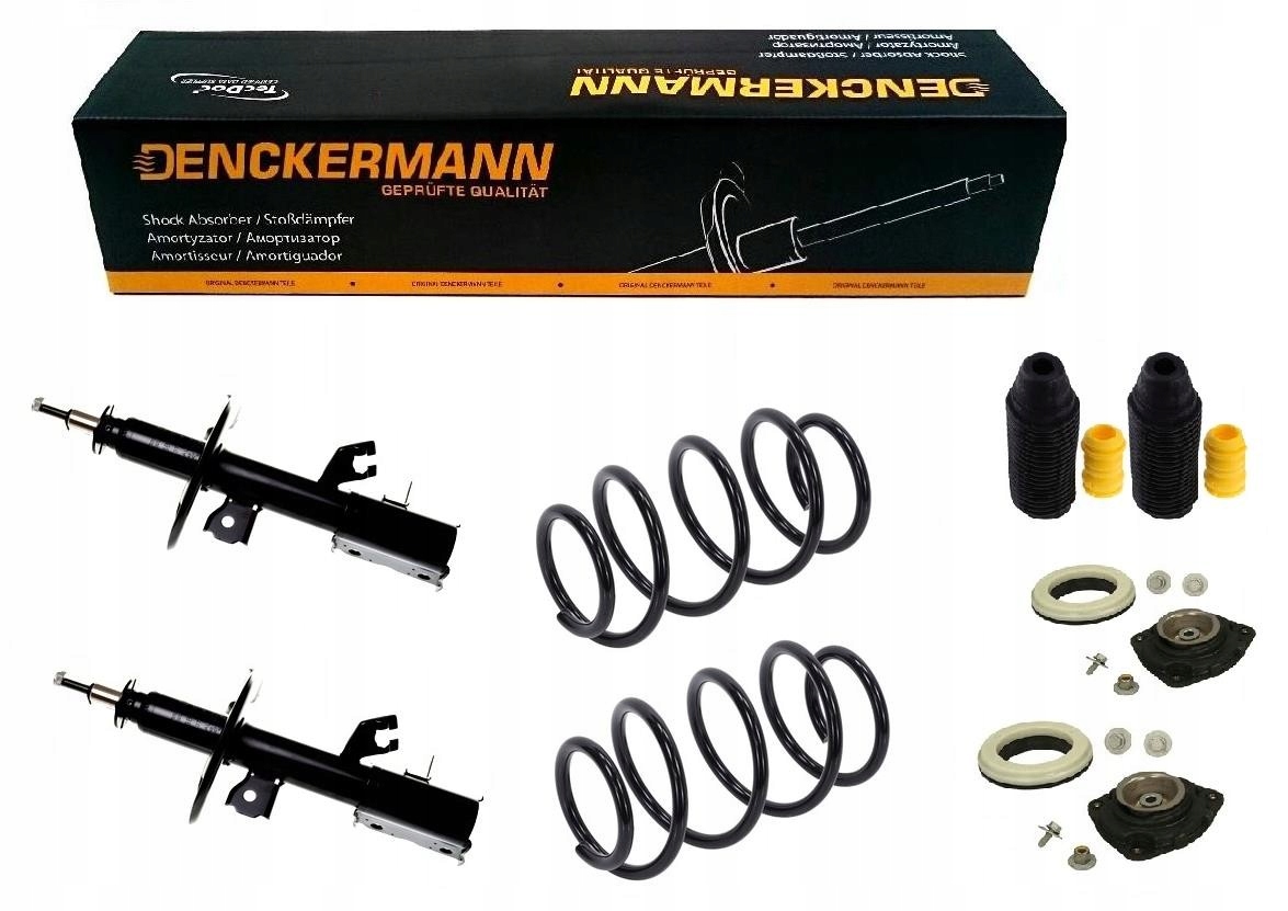 Tlumiče Upevnění Pružiny Nissan X-trail T31 2.0 DCI 4X4 Přední Sada