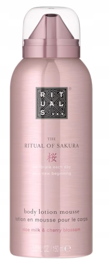 The Ritual Of Sakura Body Lotion Mousse Balsam Mus Do Ciała