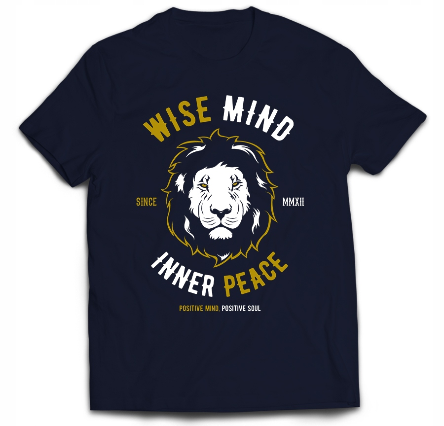 

Tshirt lew lion wise król dżungli king 4XL