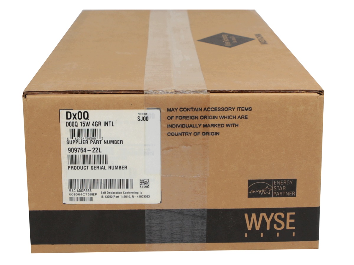 Terminál Dell Wyse 5020 Dx0Q Amd GX-415GA Cpu 4GB Ram 909764-22L Nový