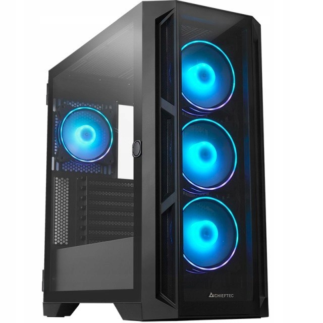 Obudowa Apex GA-01B-TG-OP 4xFans Argb