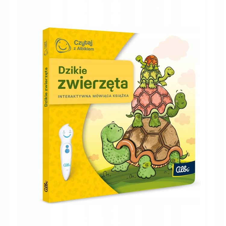 CZYTAJ Z ALBIKIEM DZIKIE ZWIERZĘTA KSIĄŻKA ALBIK