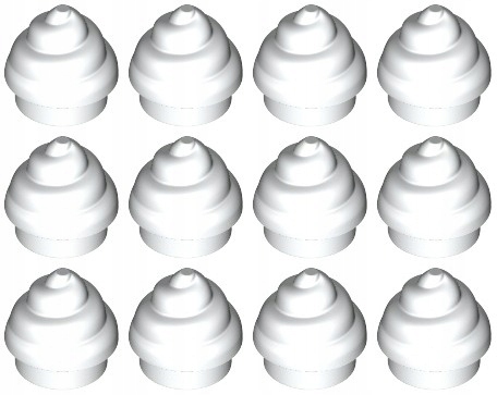 

Lego 53119 Lody Kręcone białe Nowe (2g) 12 szt.