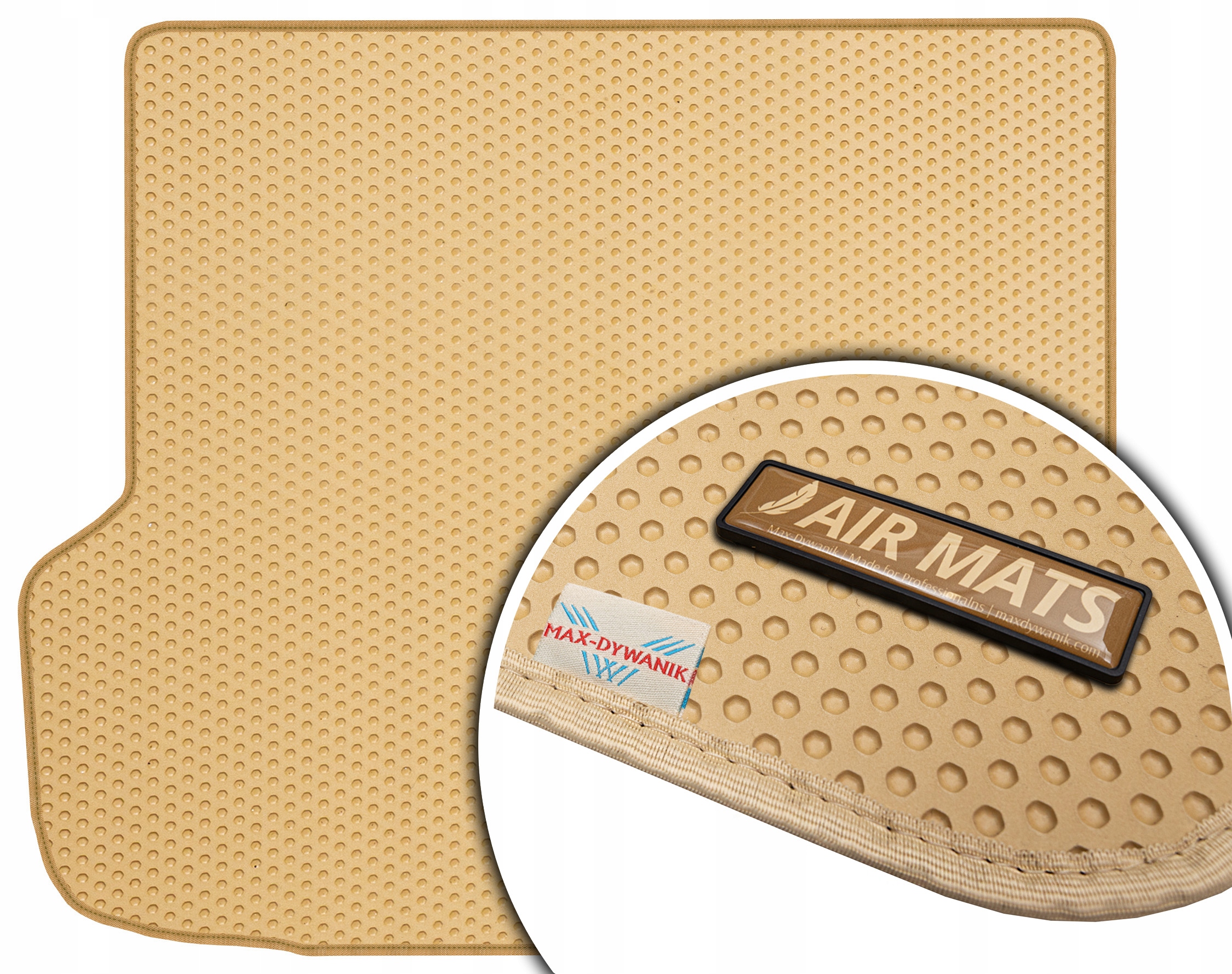 Volvo V70 III Kombi 2007-2016 Béžová rohož do kufru Eva Air Mats