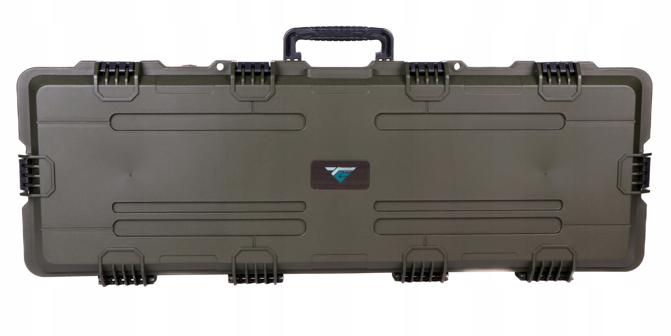 Kufr na zbraň 102 x 36 x 14 cm zelený 6 přezek AR-15 Tradegreen Tac