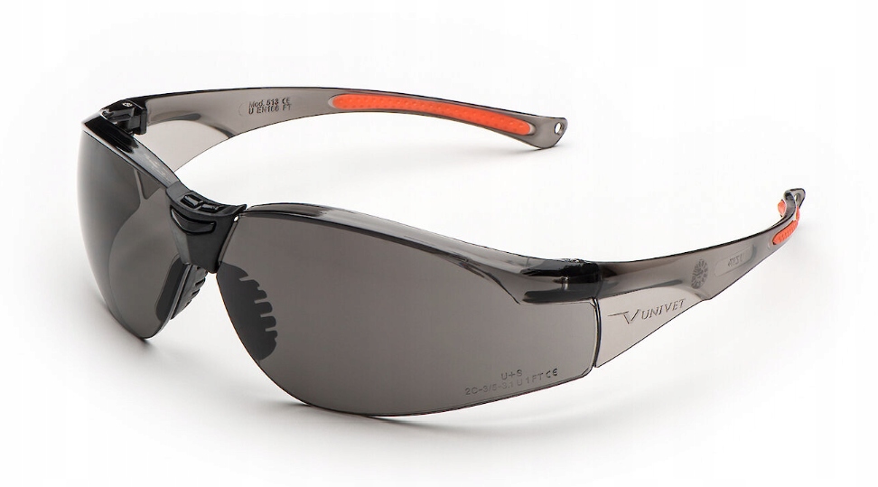 

Okulary ochronne Univet 513.01.10.02 ciemne UV400