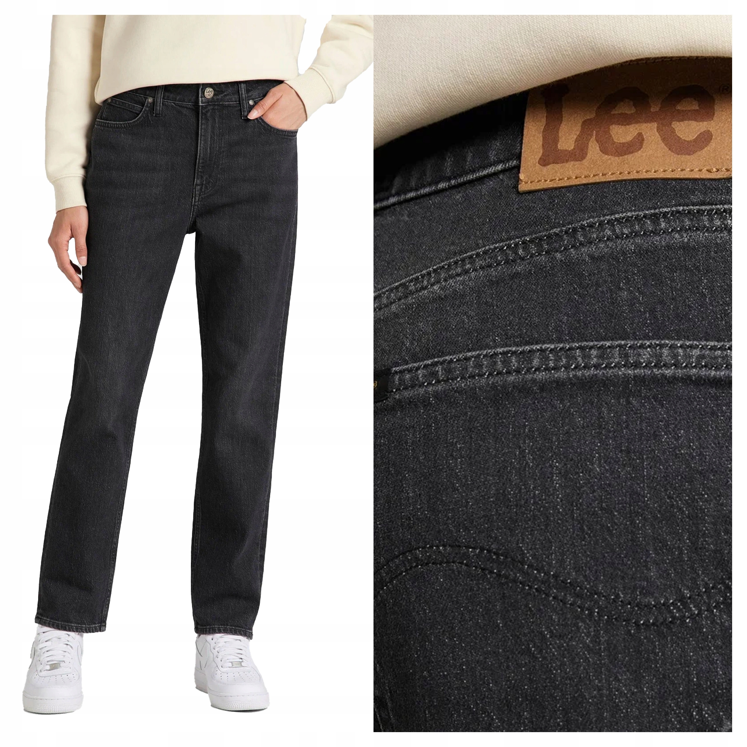 Lee Carol W29 L33 Dámské džíny Jednoduché