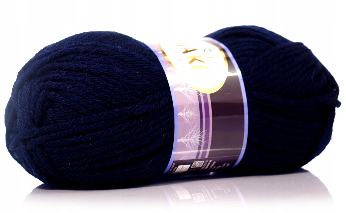 Włóczka Nako Sport Wool Nr 3088 Granatowa