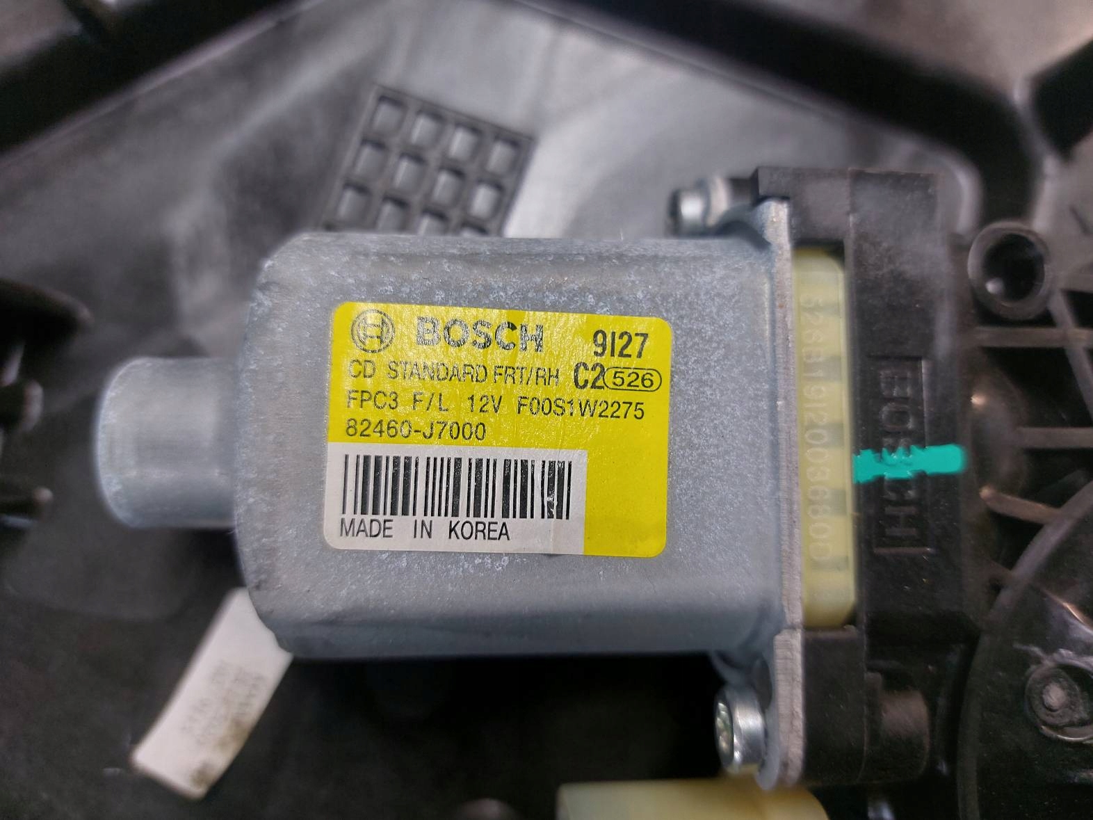 mechanism window regulator right front KIA CEED III 94501-00100