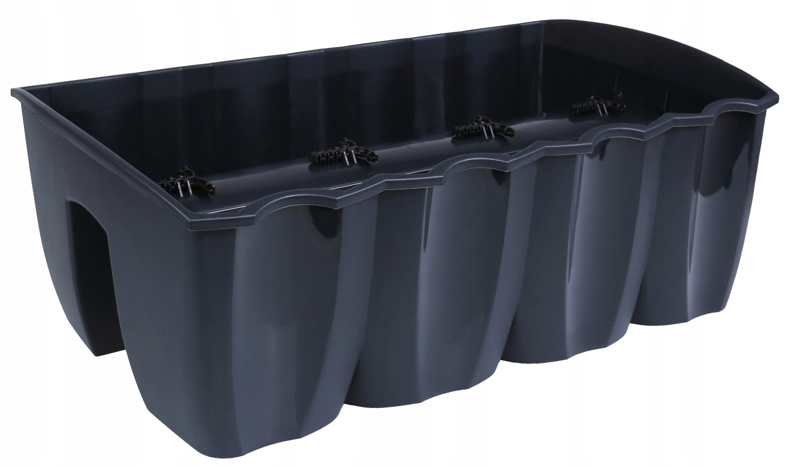Doniczka na balustradę CROWN DCRO600 | Antracyt — 15