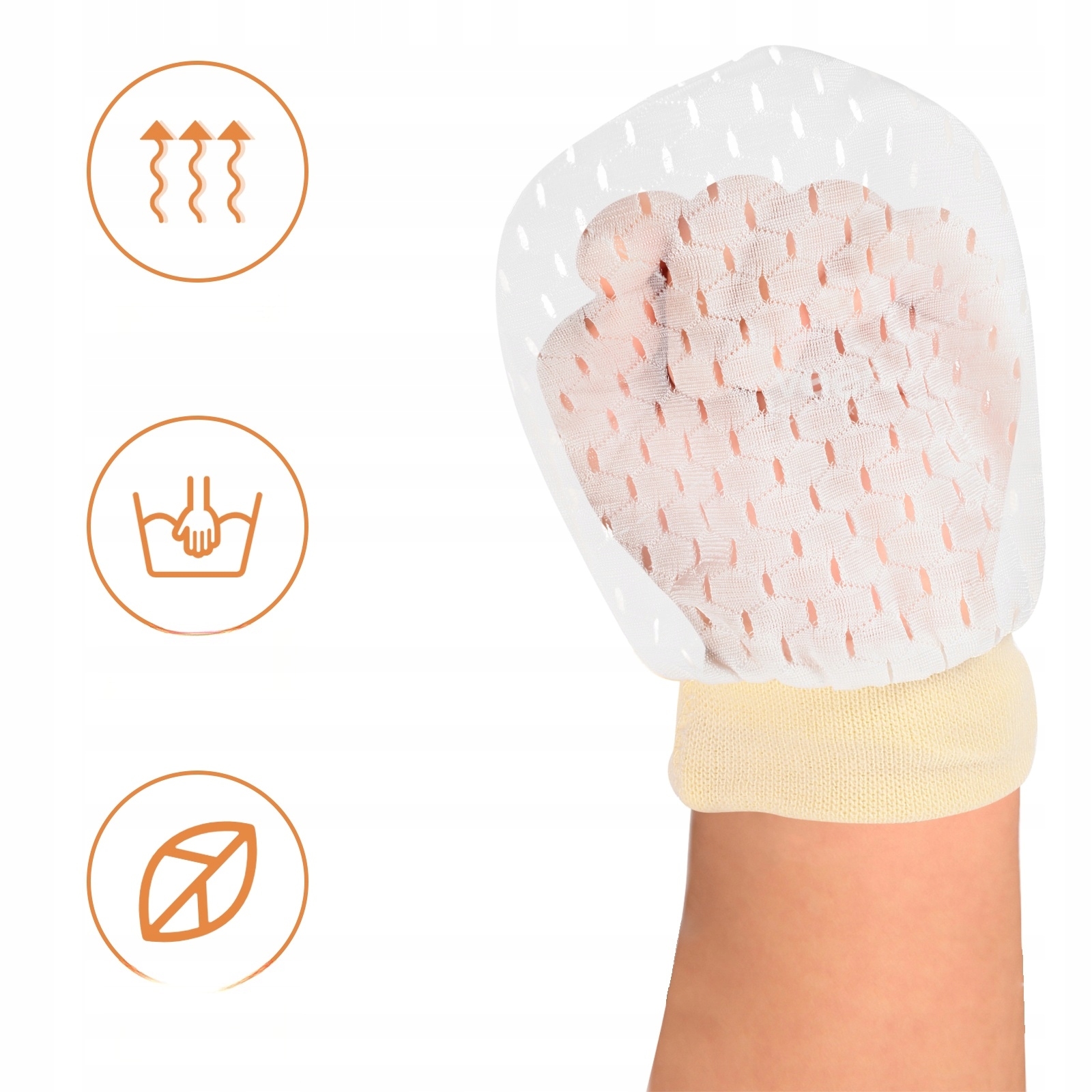 CIENKIE RĘKAWICE REGULOWANE RĘKAWICE NOWORODKOWE Marka bez marki