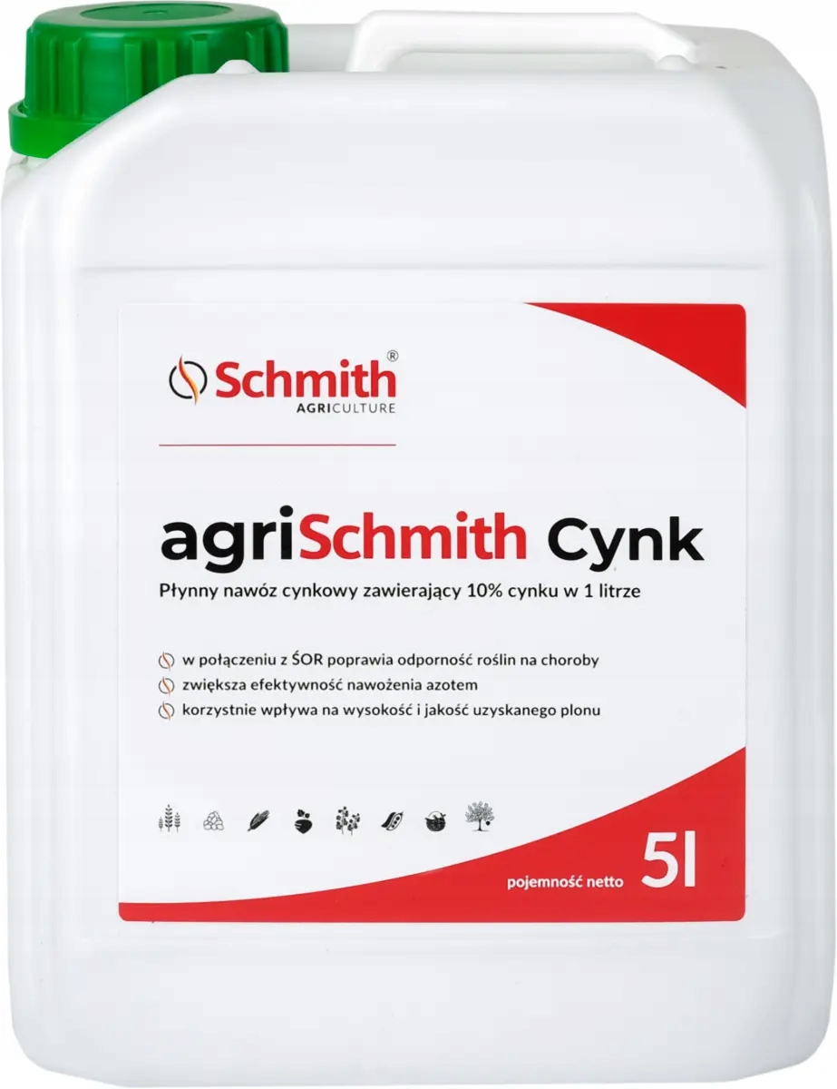Tekuté zinkové hnojivo agriSchmith Zinek 5 l