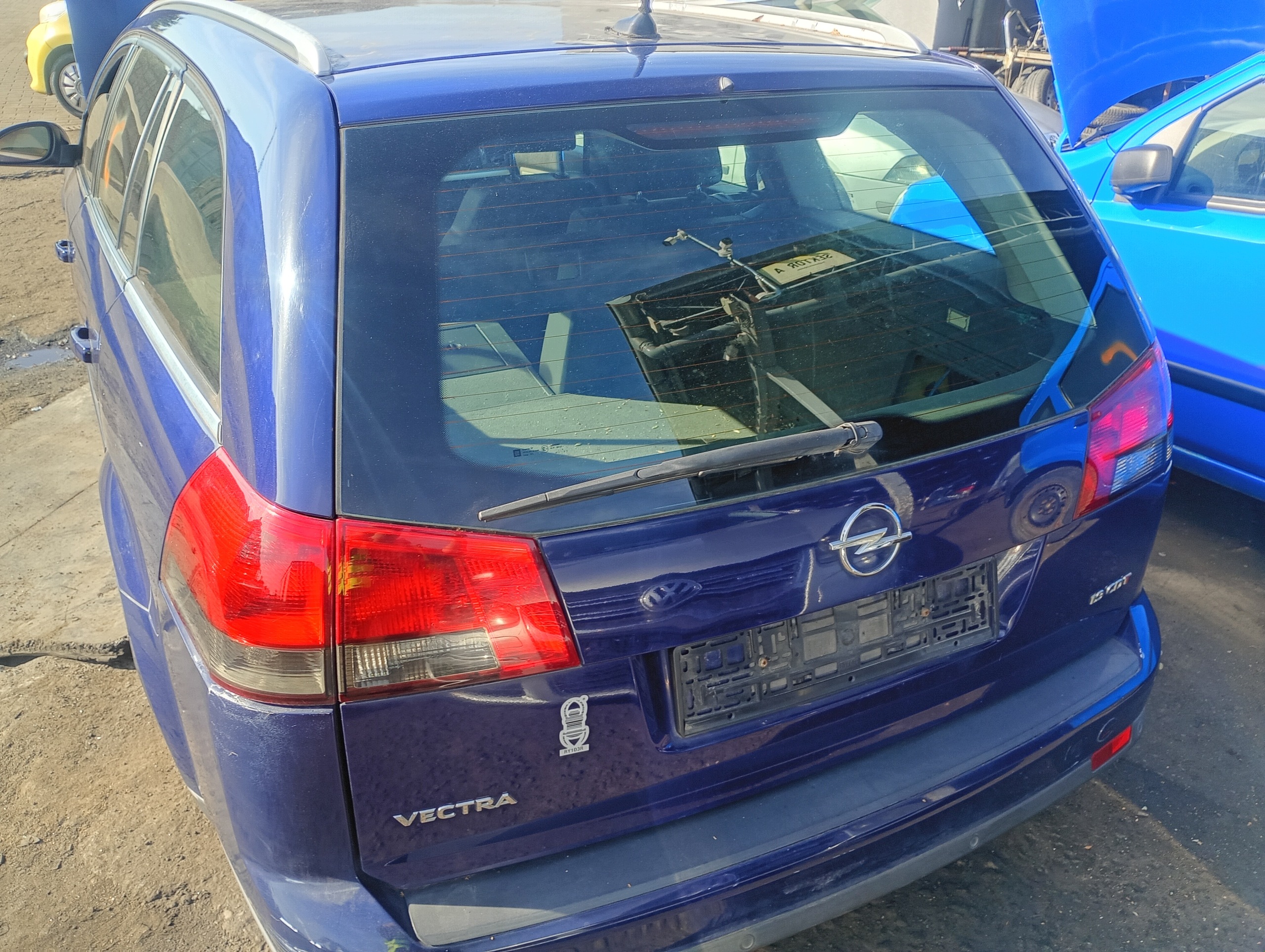 trunk door boot rear rear part Opel Vectra C FL 04-08 code lakieru Z20Z