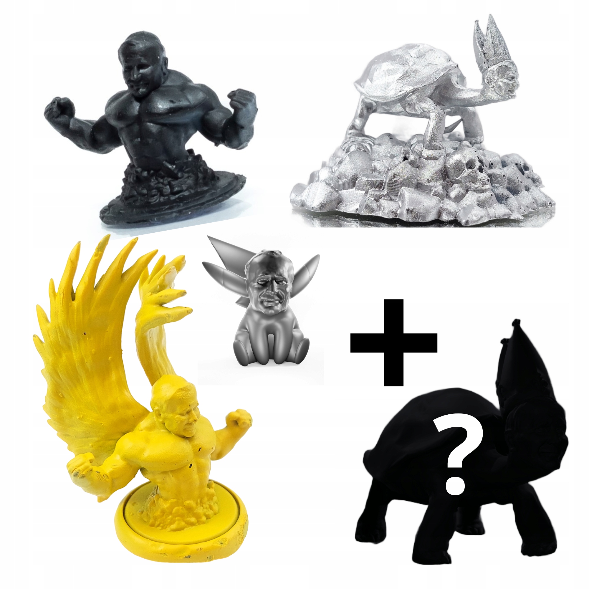 OTO WIELKA TAJEMNICA WIARY - PAPAJOWE DUO LOSOWYCH FIGUREK