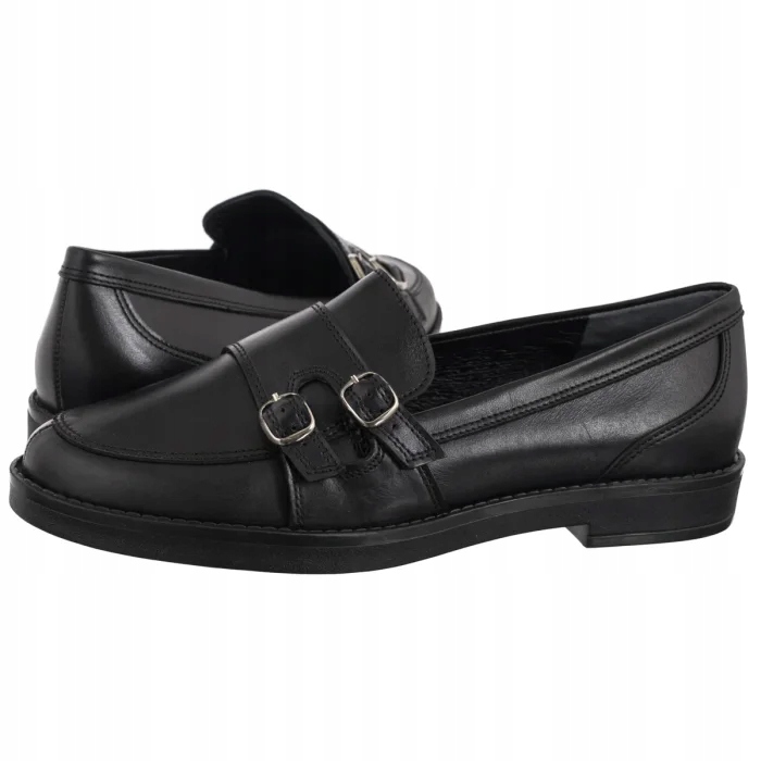 Dámské Kožené Mokasíny Ryłko Černé R1S04_X_ _2TU Black