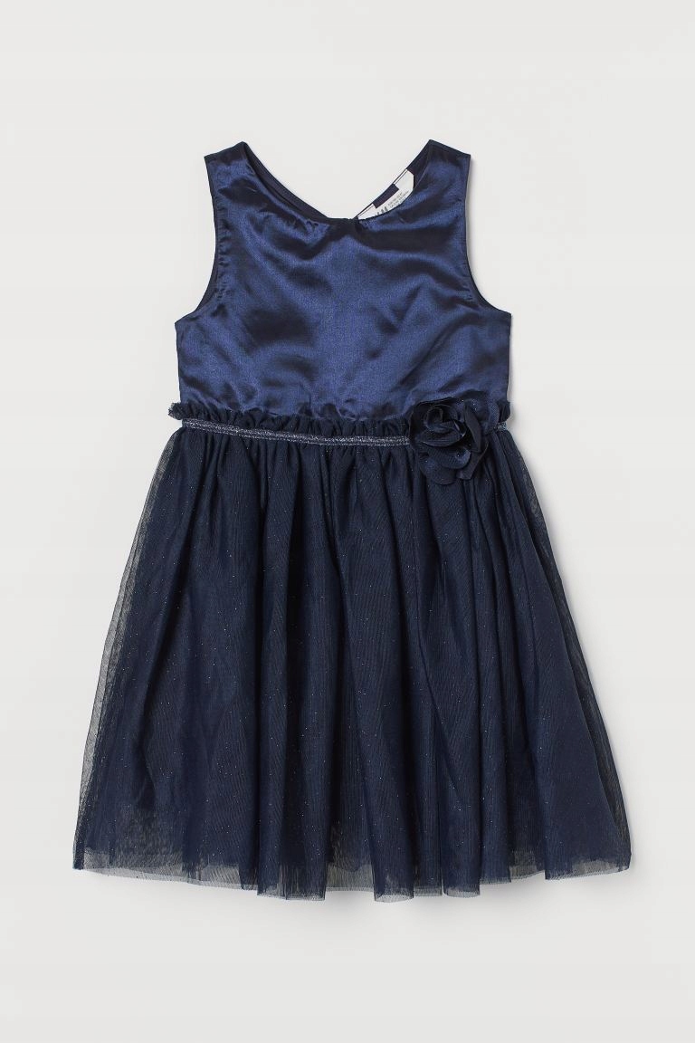 

sukienka tiulowa z tiulowym H&m 3-4 104 P75