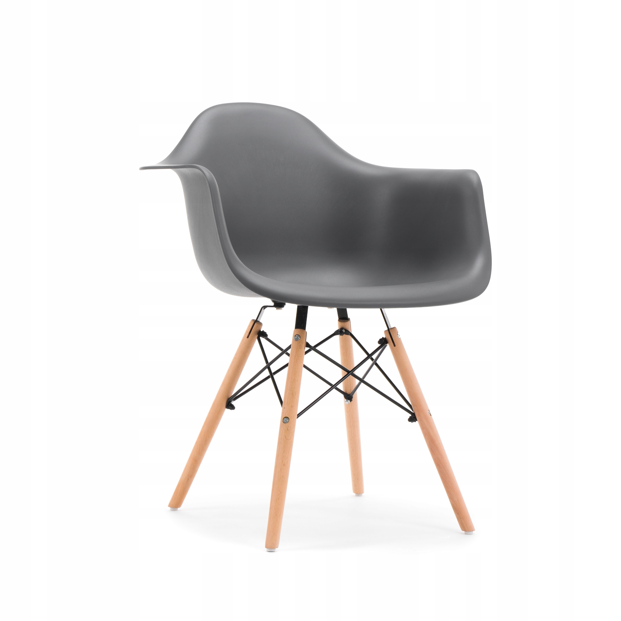 

Krzesło Milano Design Dsw Skandynawskie Riva Szara