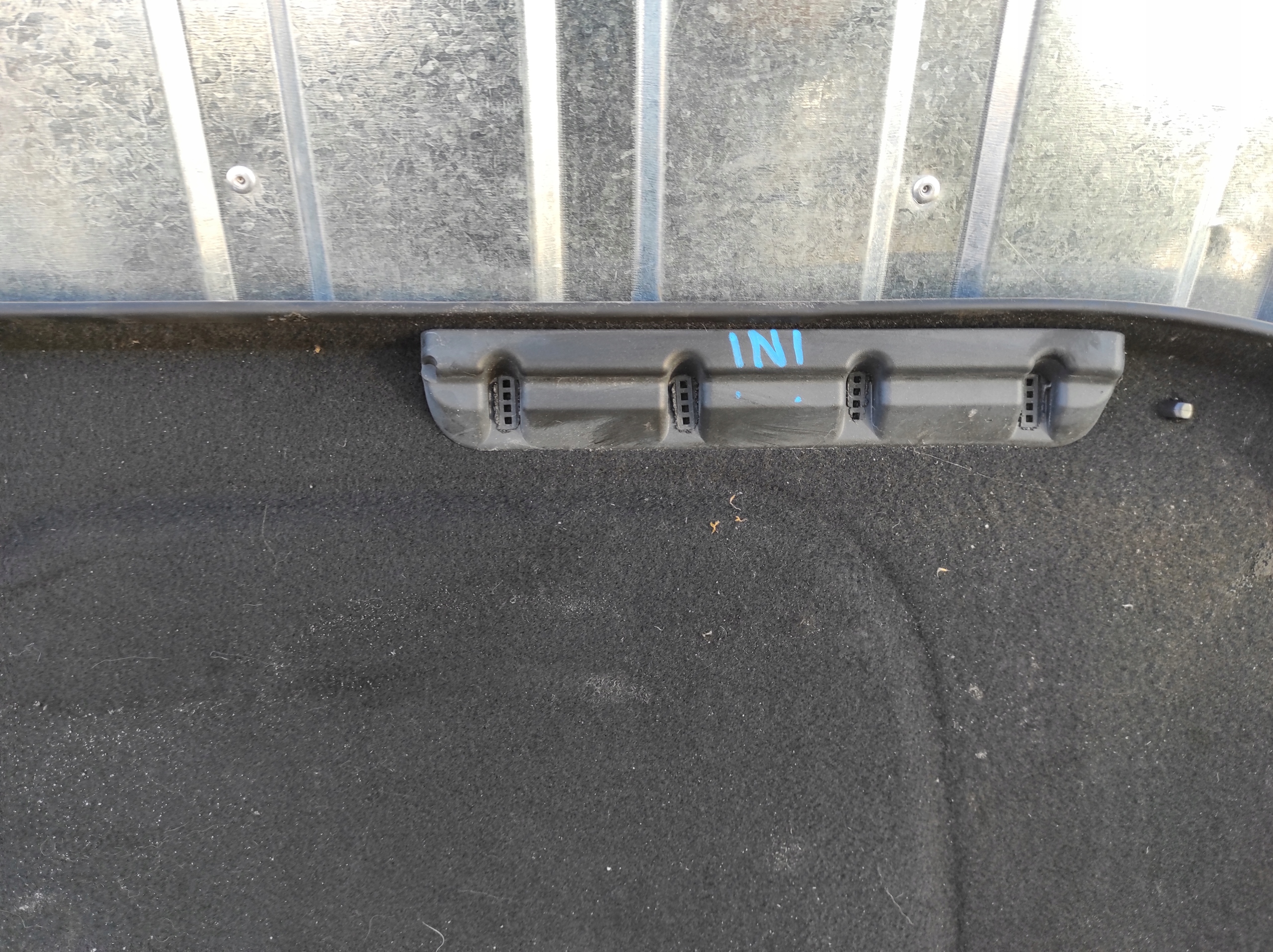 plato boot rear rear part OPEL INSIGNIA HATCHBACK
