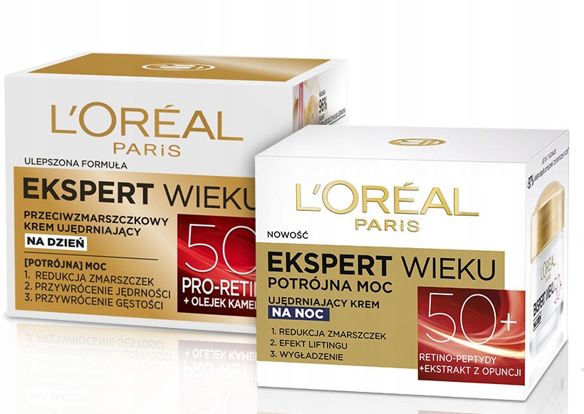 

L'Oreal Paris Ekspert Wieku 50+ krem dzień i noc