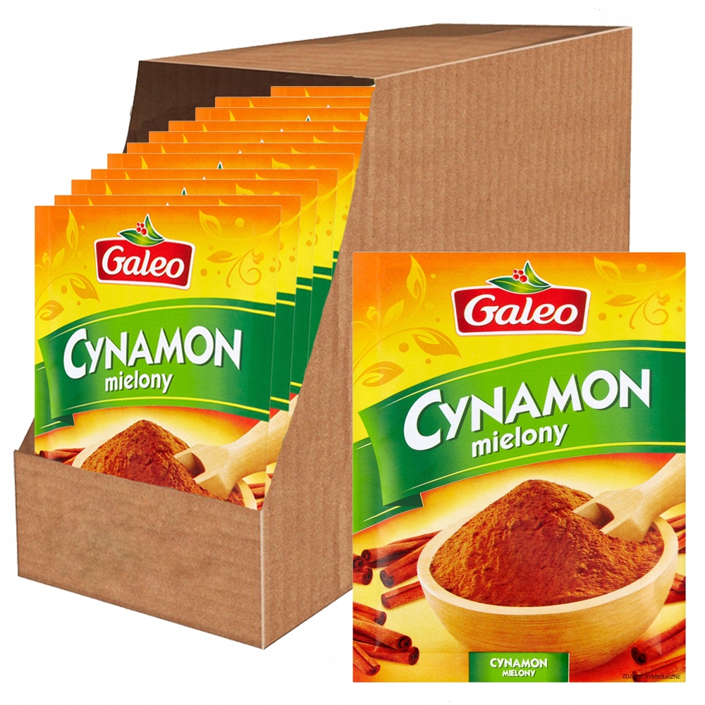 Galeo Cynamon mielony 12 g x 30 sztuk
