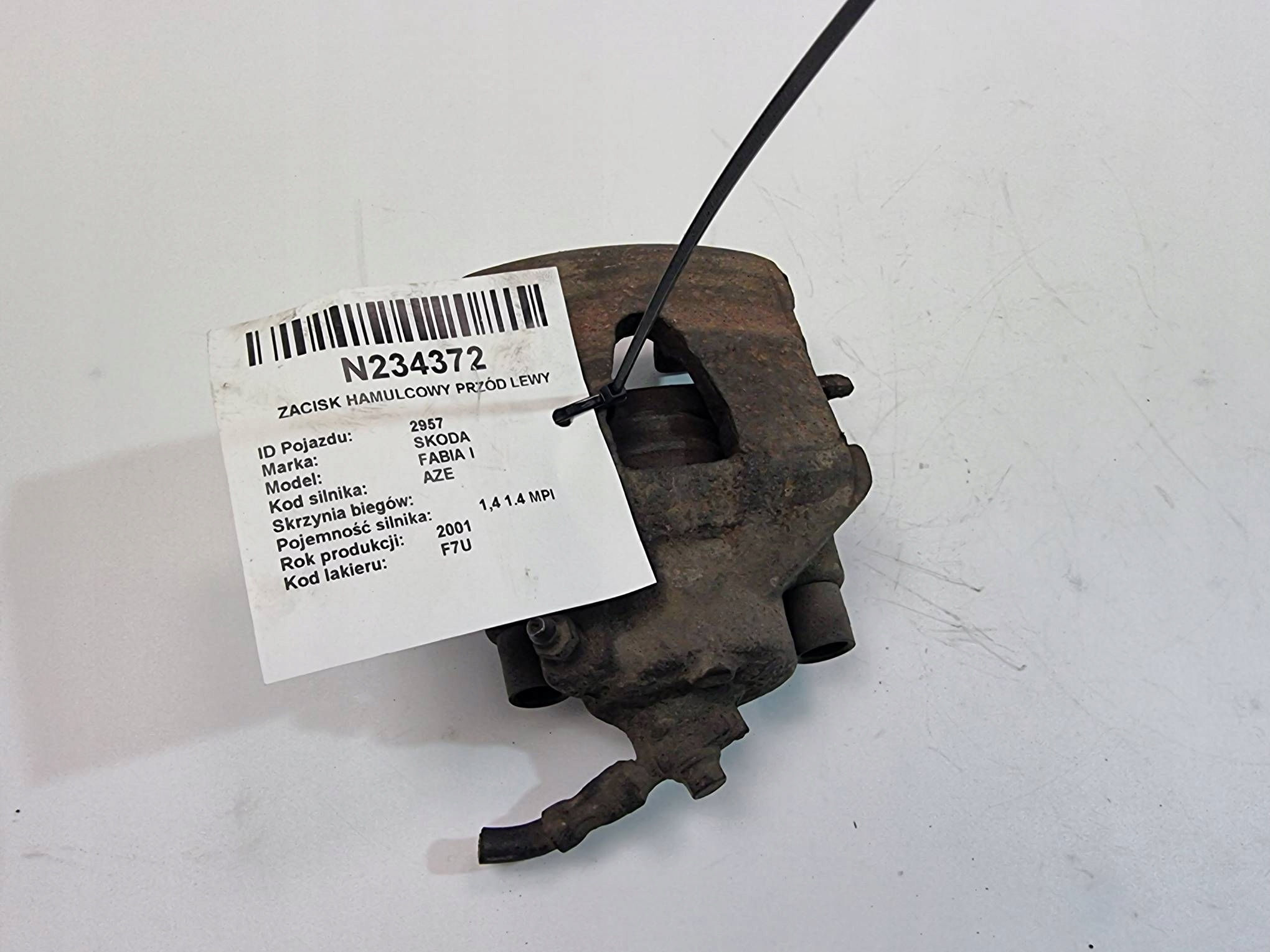 caliper brake front left SKODA FABIA and