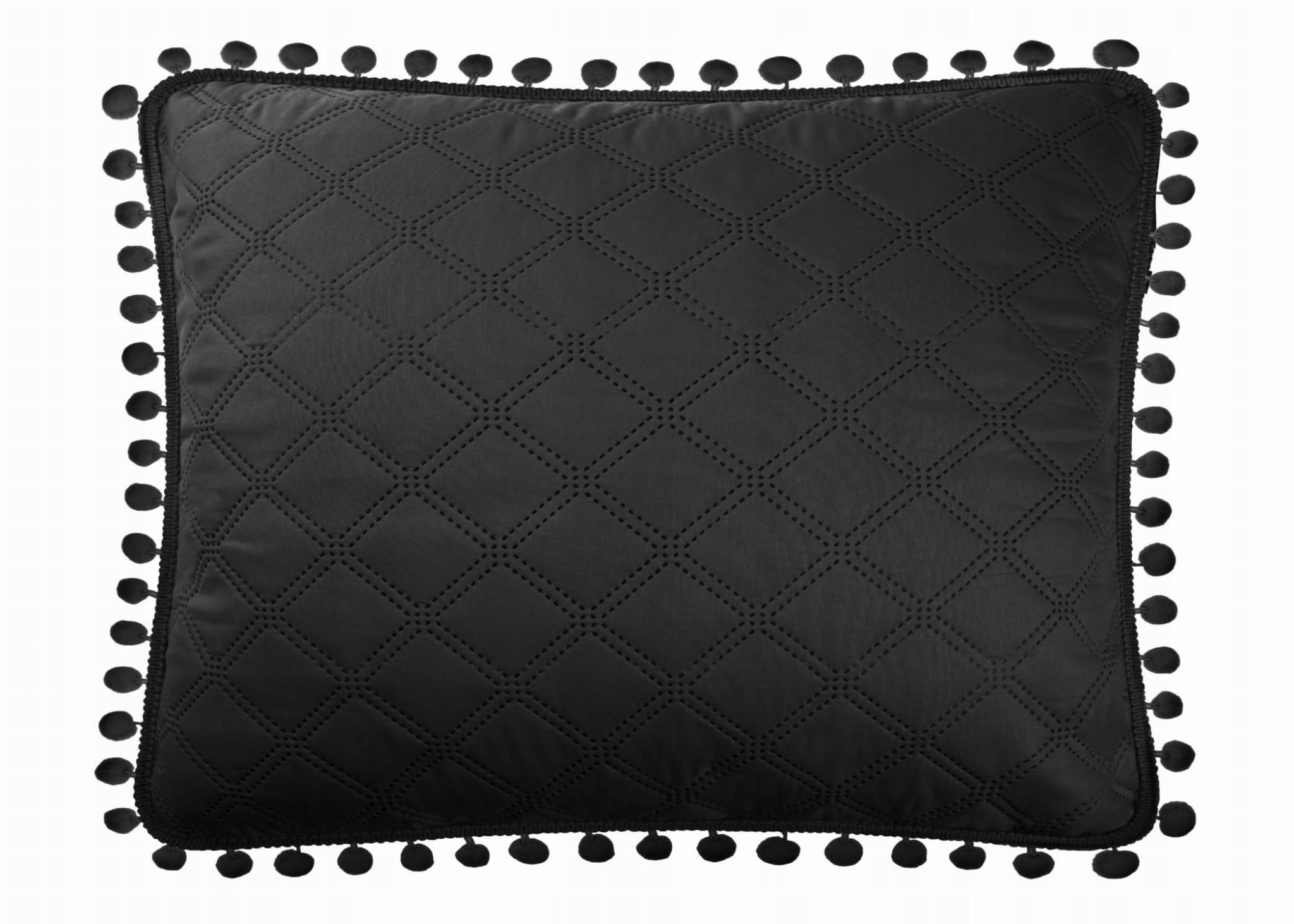 

Czarna Poszewka Na Poduszkę 50x70 Pompoo