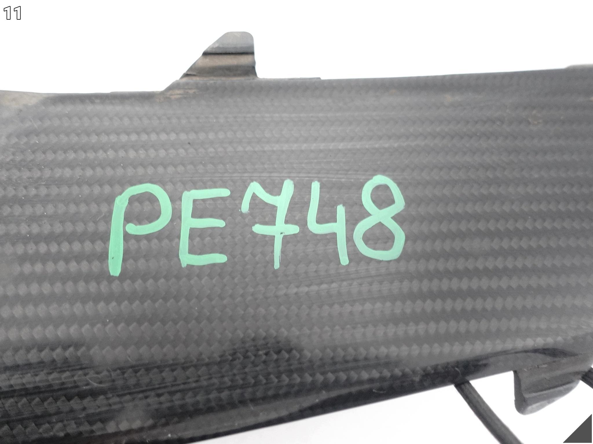 LOTUS ELETRE 22- SPOILER moulding accessories W bumper front CARBON 8891924452