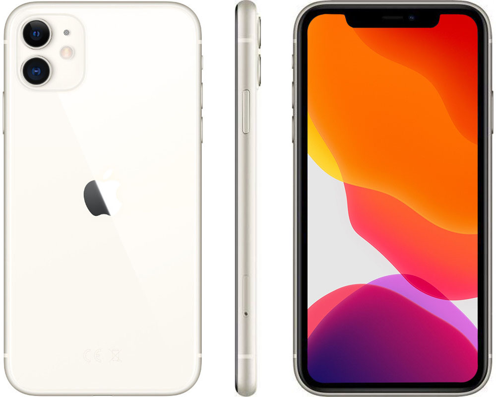 Smartfon Apple iPhone 11 4 GB / 128 GB 4G (LTE) biały • Cena