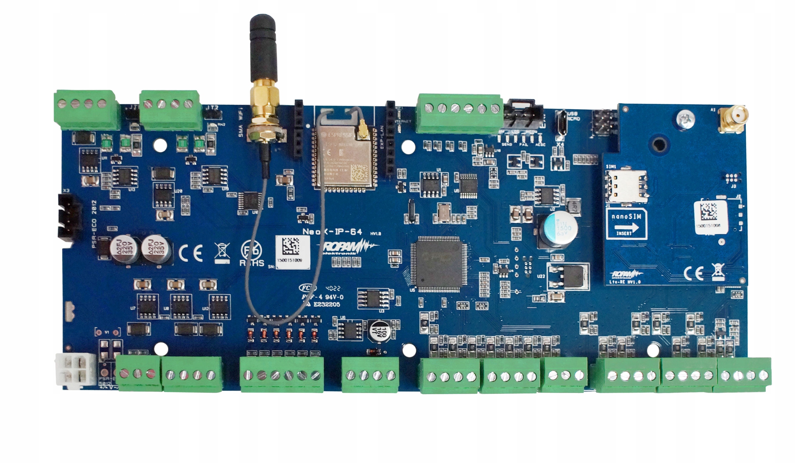 Centrala alarmowa WiFi Lte Ropam NeoLTE-IP-64 Ropam