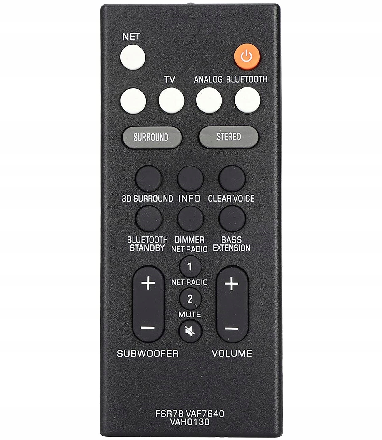 PILOT DO YAMAHA YAS-106 YAS-107 YAS-207 YAS-CU207 FSR78