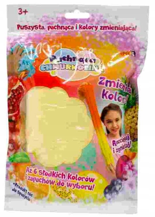 

Masa Plastyczna Chmurkolina Zmienia Kolor Ananas