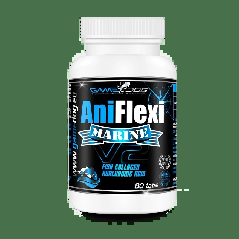 Game Dog Aniflexi Marine V2 Doplněk stravy pro psa 80 tablet