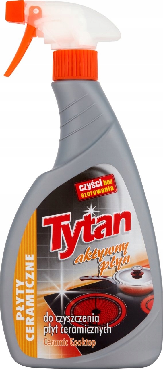 

Tytan Do Czyszczenia Płyt Ceramicznych Spray 500ML