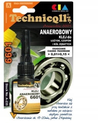 KLEJ DO OSADZANIA ŁOŻYSK 6601 TECHNICQLL 10g A-235